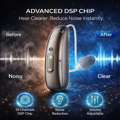 Pryxo™ Clear Hearing Aids – Easy to Use, Crystal Clear Sound & All-Day Comfort