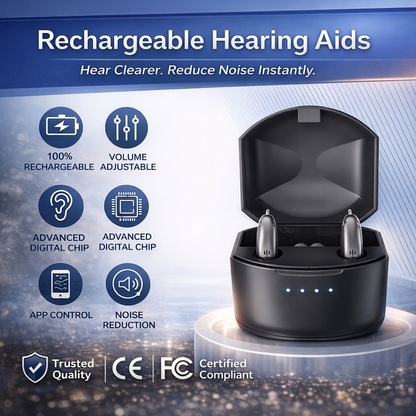 Pryxo™ Clear Hearing Aids – Easy to Use, Crystal Clear Sound & All-Day Comfort